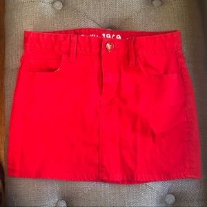 Gap Kids Red Mini Skirt girl’s size 12